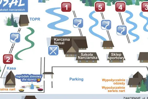 Wyciąg narciarski Nosal: aktualny status i nowości w Zakopanem